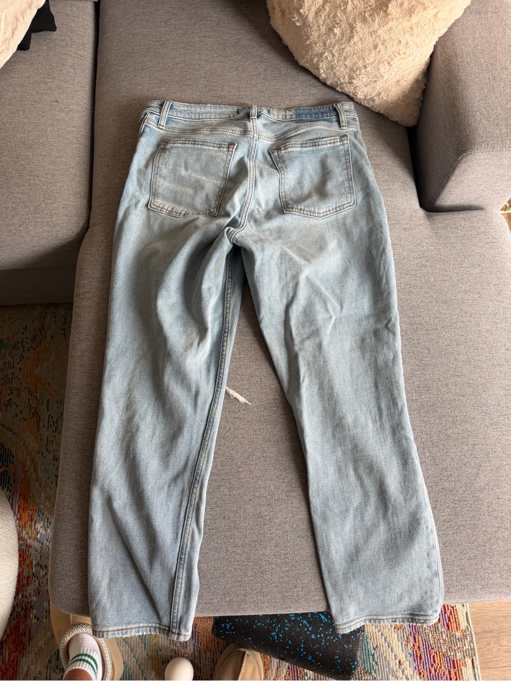 High Rise Ripped Jeans - Picture 2 of 2